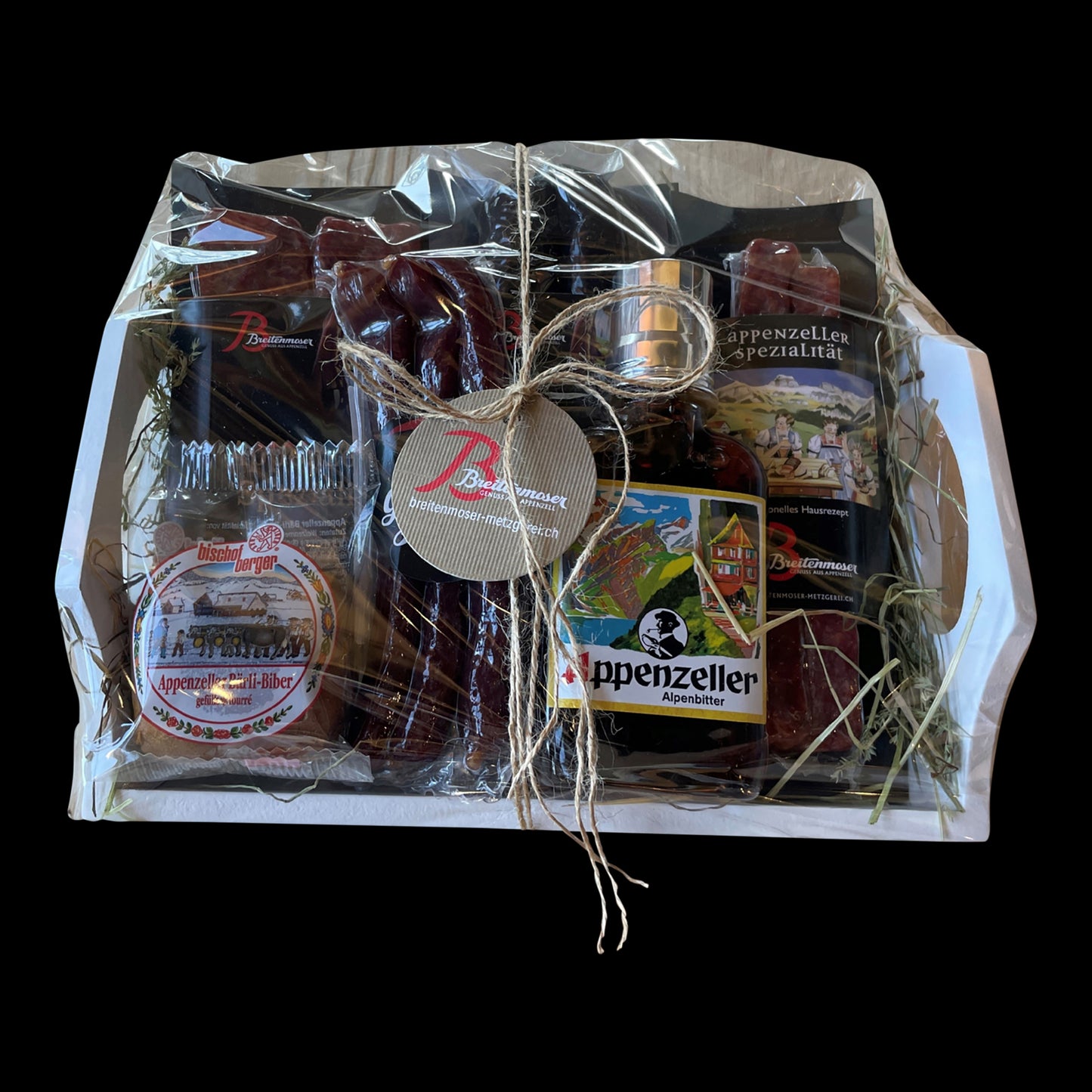 Geschenktablar Holz "Brülisau"