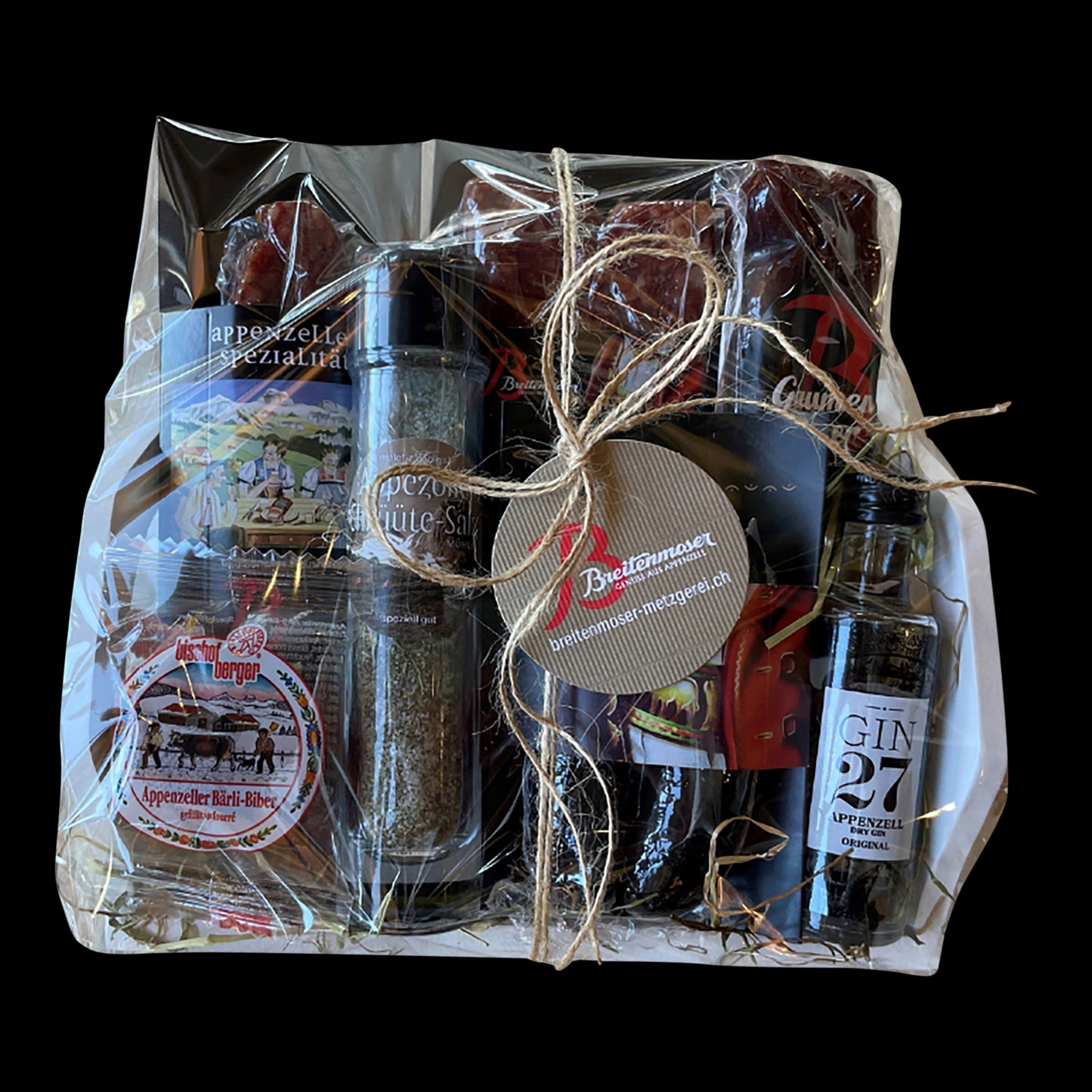 Geschenktablar aus Holz klein "Schäfler"